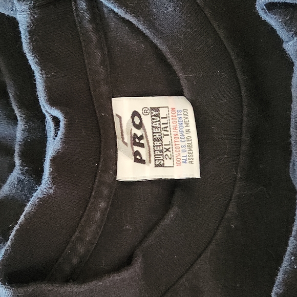 5 2XLT Pro5 Black Tshirts - Picture 2 of 2